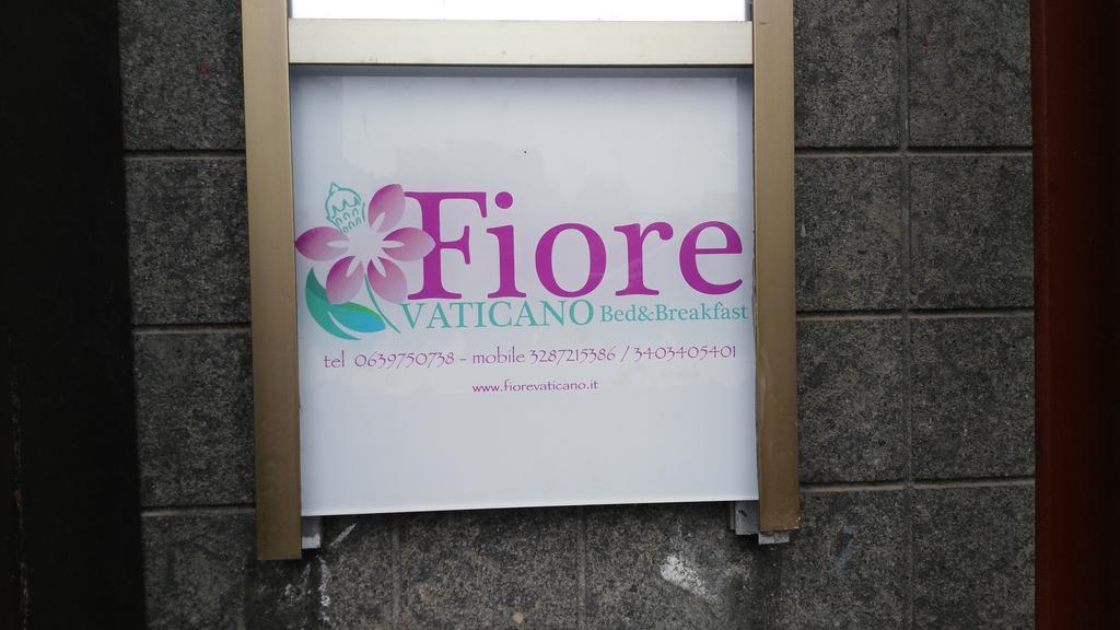 Fiore Vaticano B&B Rome Extérieur photo